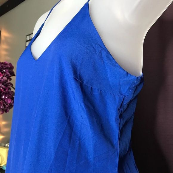 OLD NAVY SILK MAXI DRESS - Picture 3 of 4